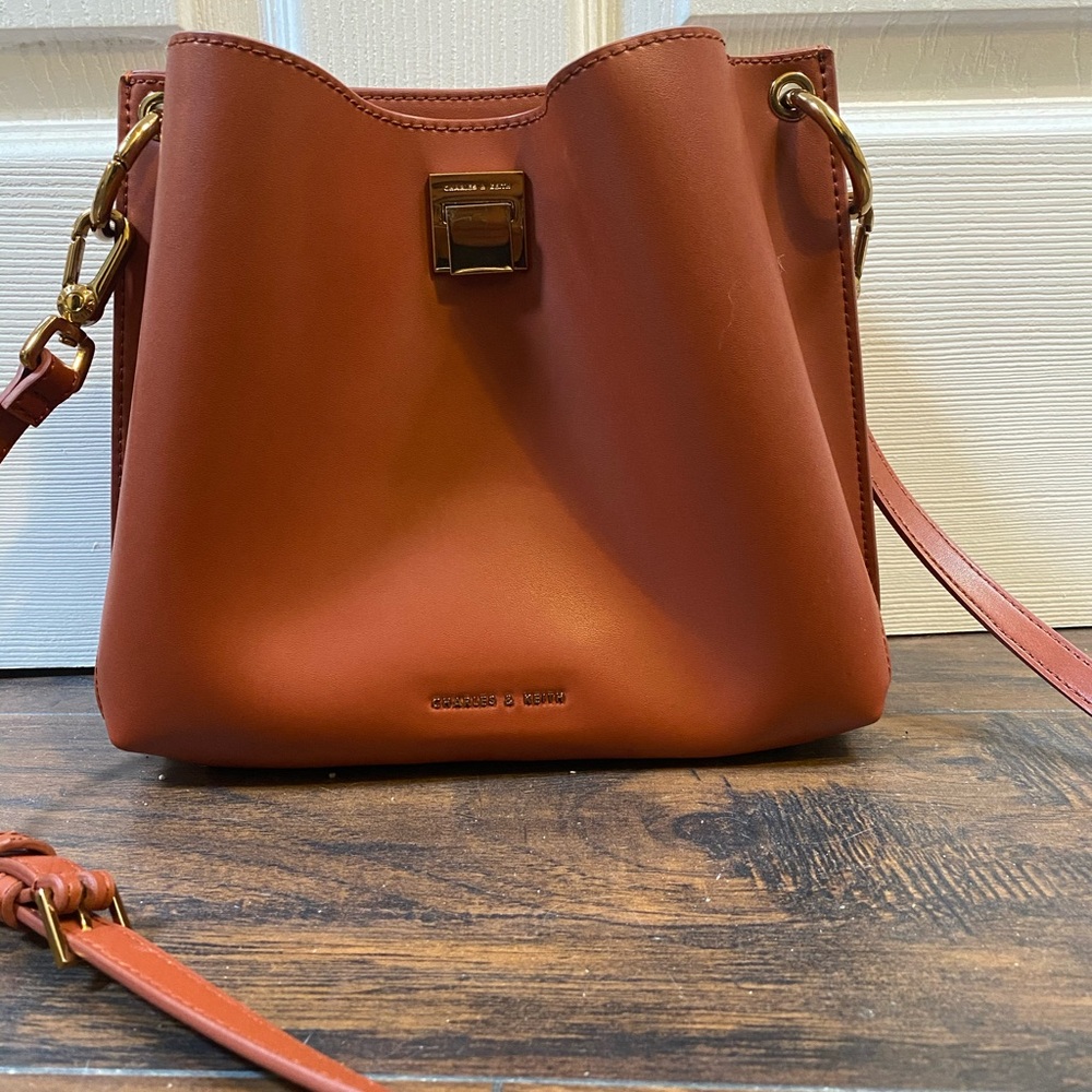 Charles & Keith bucket bag